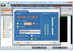 Music Editor Free - Record any sound
