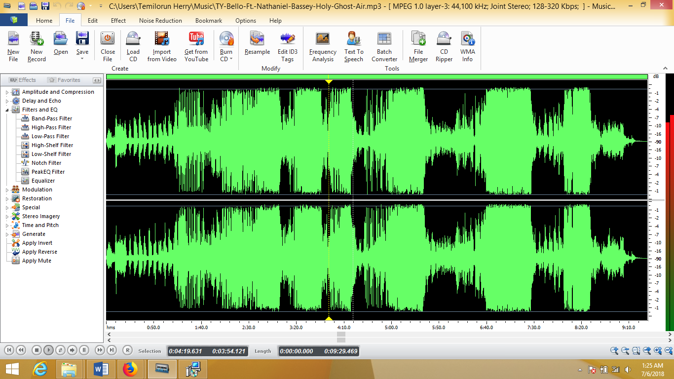 free audio editor music editing software